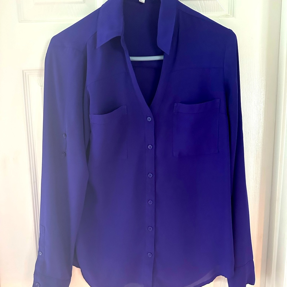 Royal blue express portifino shirt